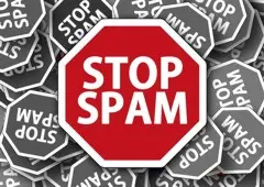 Stop spam tábla