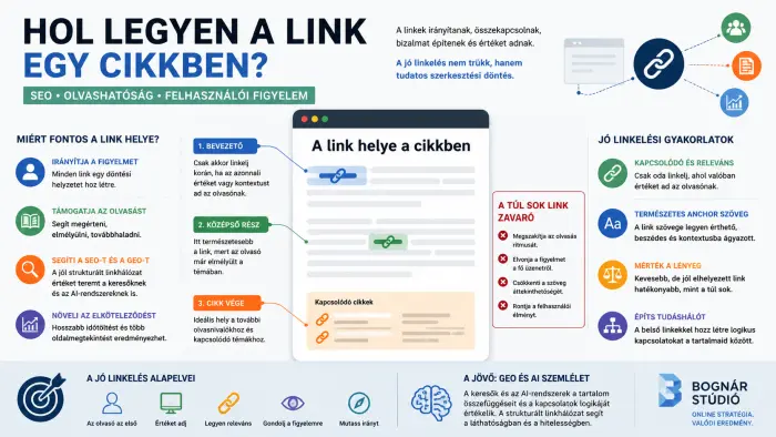 Hol legyen a link a cikkben? Megmutatjuk.