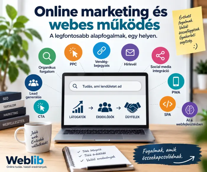 Online marketing és webes működés – a legfontosabb alapfogalmak Online marketing és webes működés